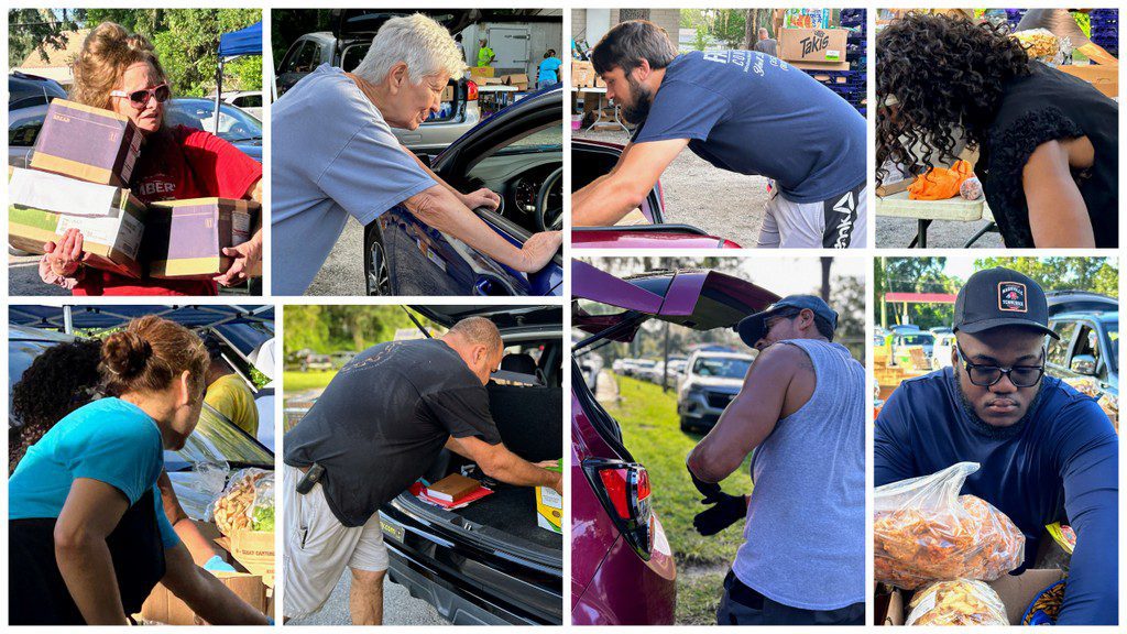 Gateway to Hope Volunteers Embrace heat, humidity, and Back Stressing Work with Unwavering Faith!